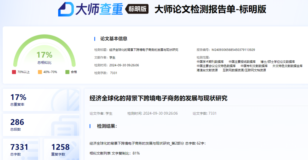 AI电商专业毕业论文范文5000字：经济全球化的背景下跨境电子商务的发展与现状研究