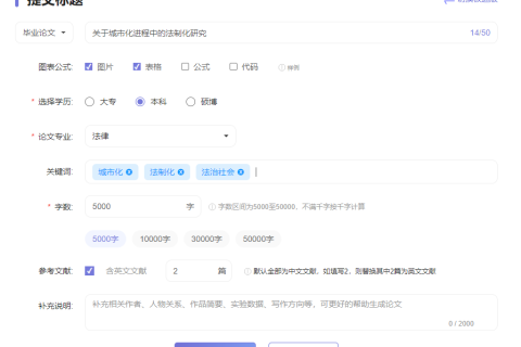 AI法学毕业论文范文5000字：关于城市化进程中的法制化研究